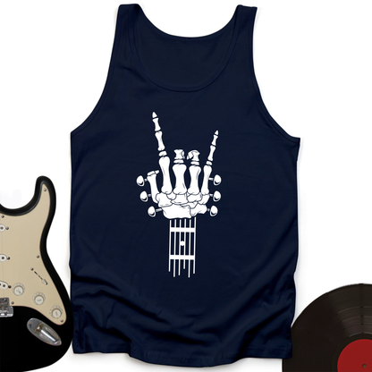Skeleton Guitar Tank Top