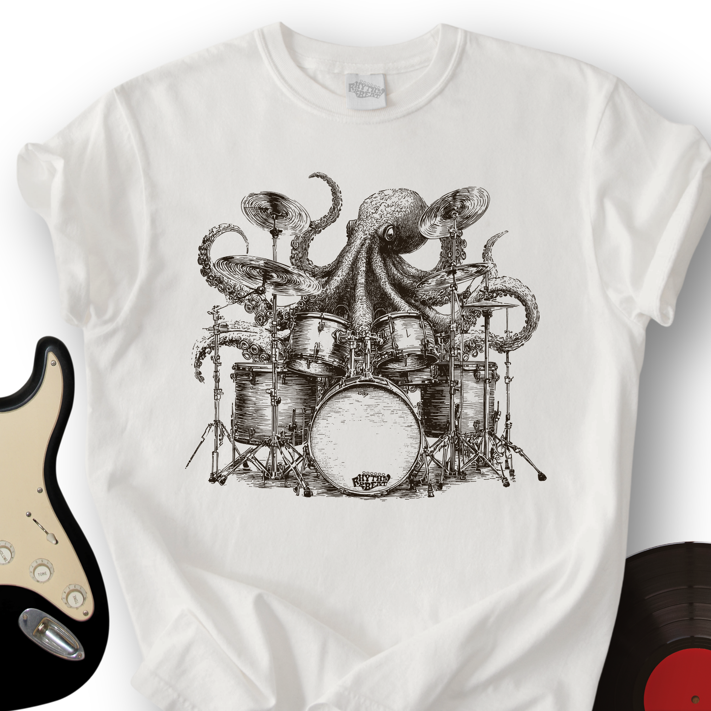 Kraken Drummer T-Shirt