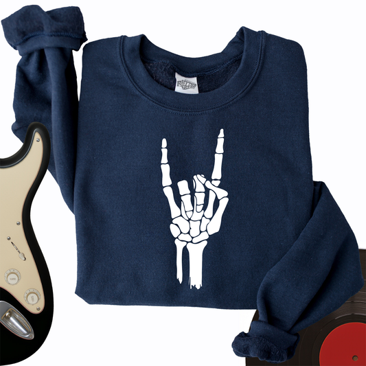 Skeleton Hand Crewneck