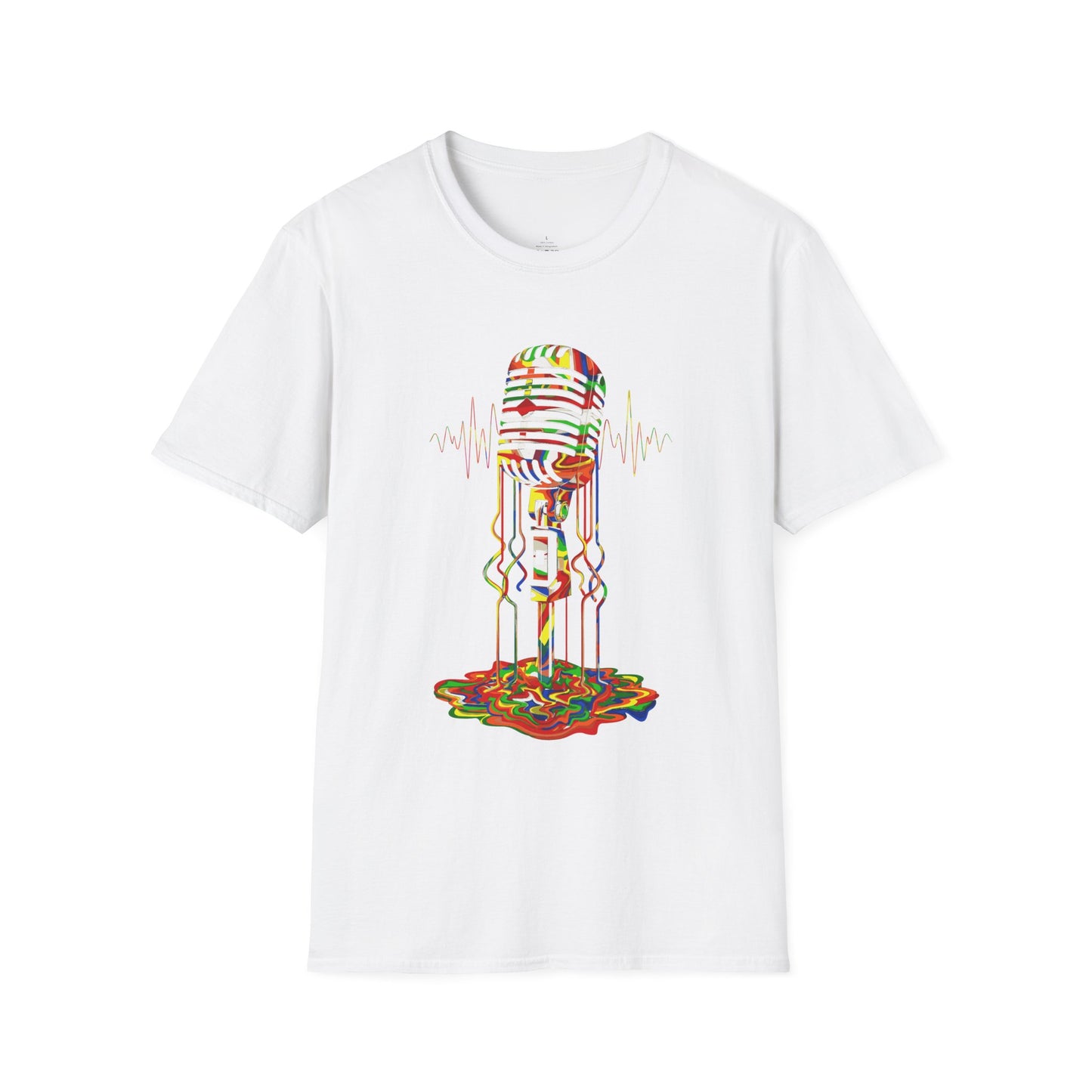 Melting Microphone T-Shirt