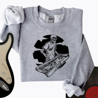 Skeleton Keyboard Crewneck