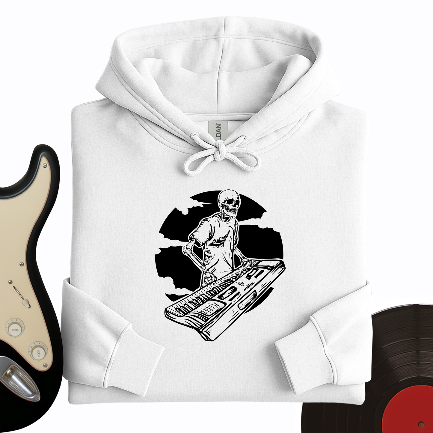 Skeleton Keyboard Hoodie