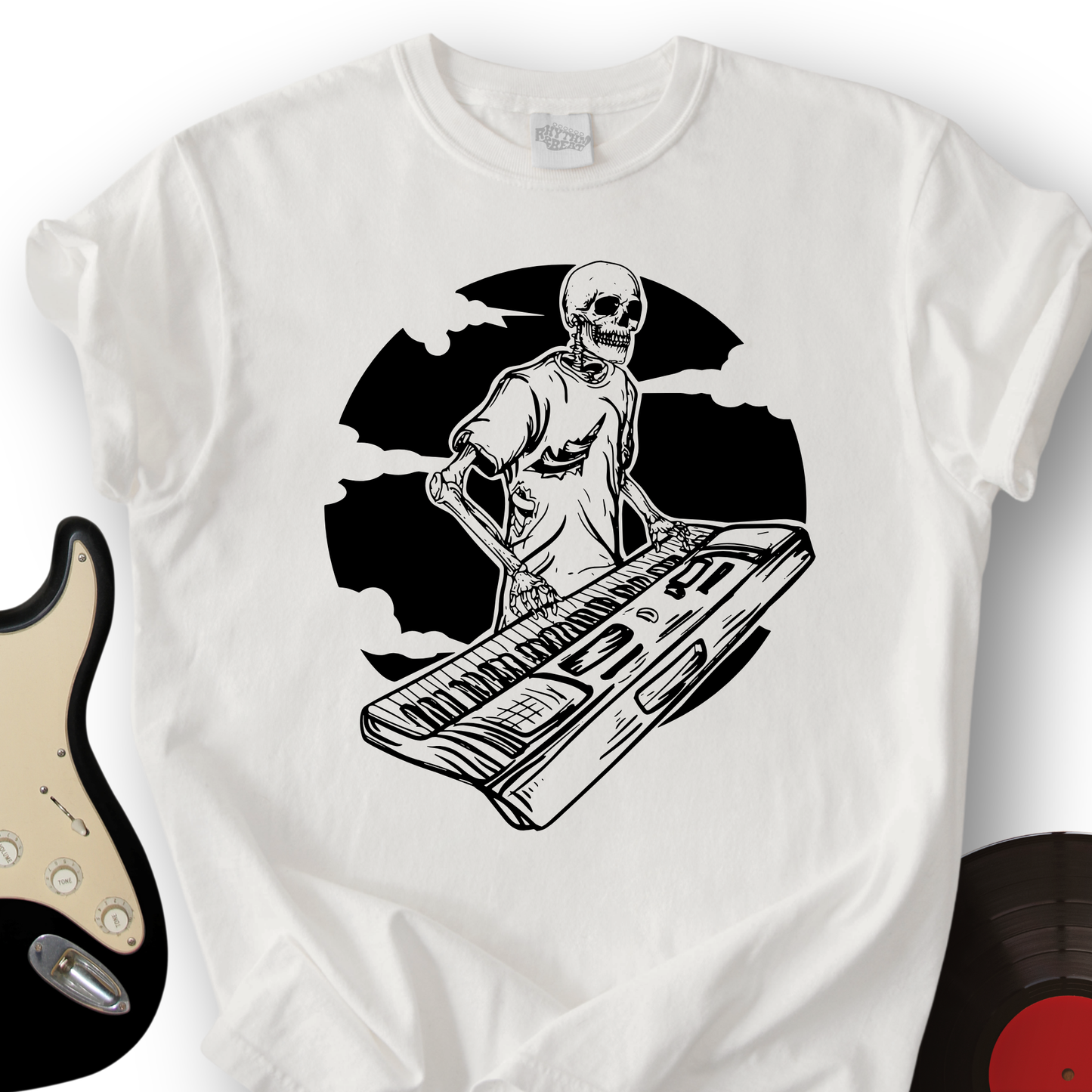 Skeleton Keyboard T-Shirt