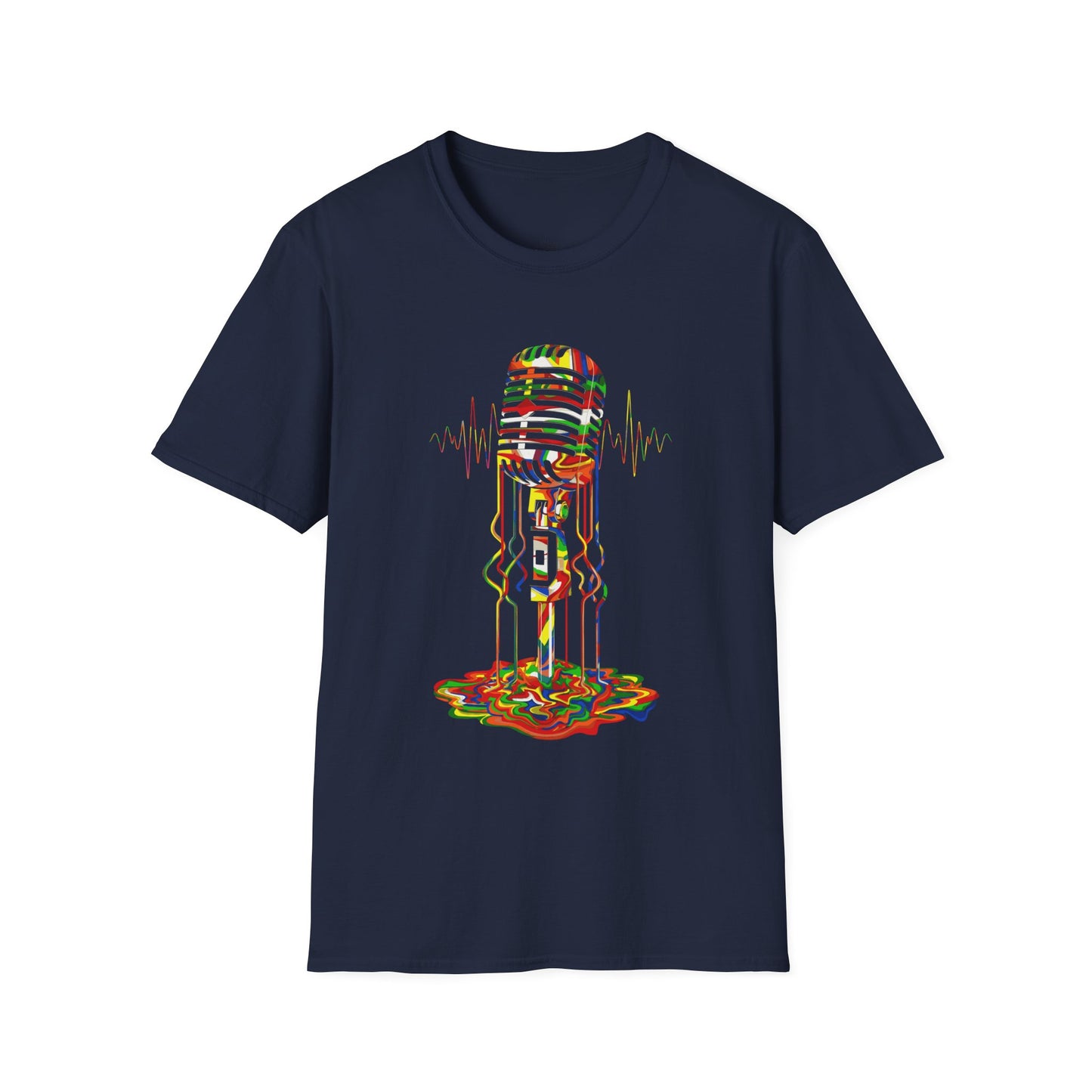 Melting Microphone T-Shirt