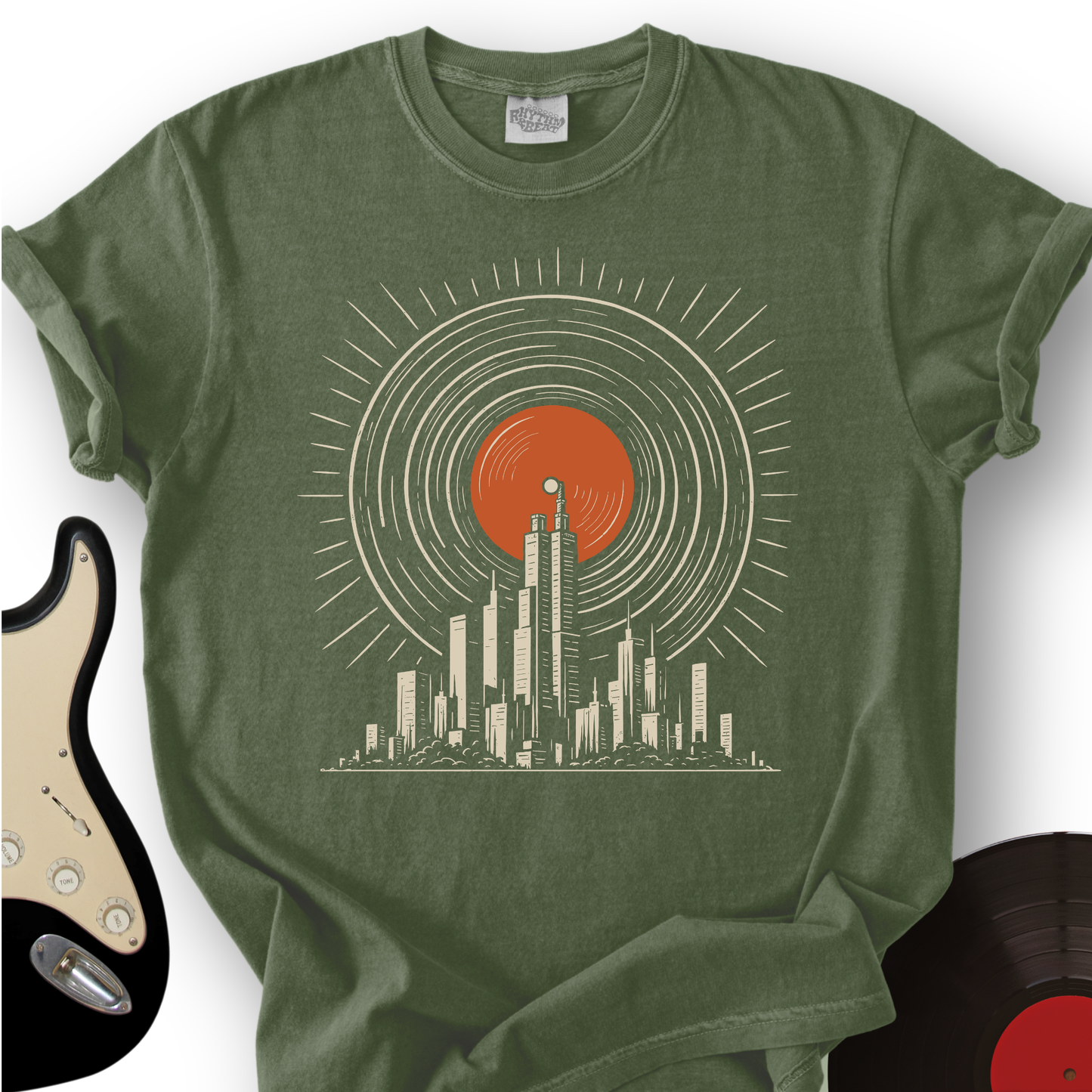 Vinyl  In The City T-Shirt