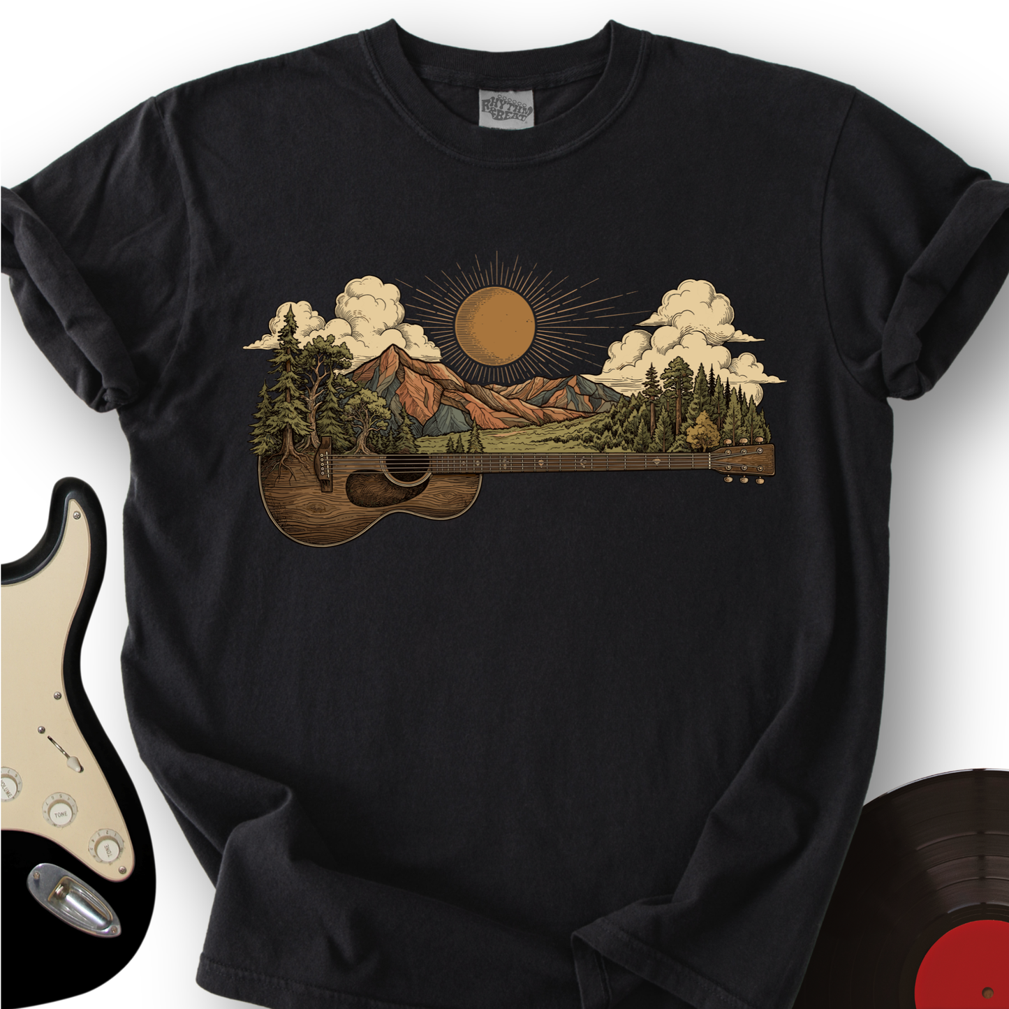 Guitar Landscape 2 T-Shirt
