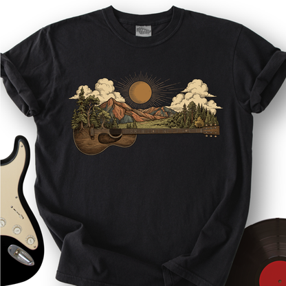 Guitar Landscape 2 T-Shirt