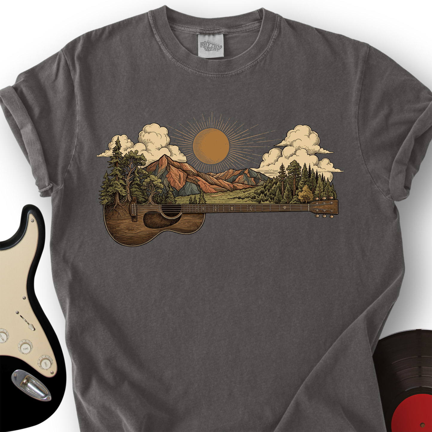 Guitar Landscape 2 T-Shirt