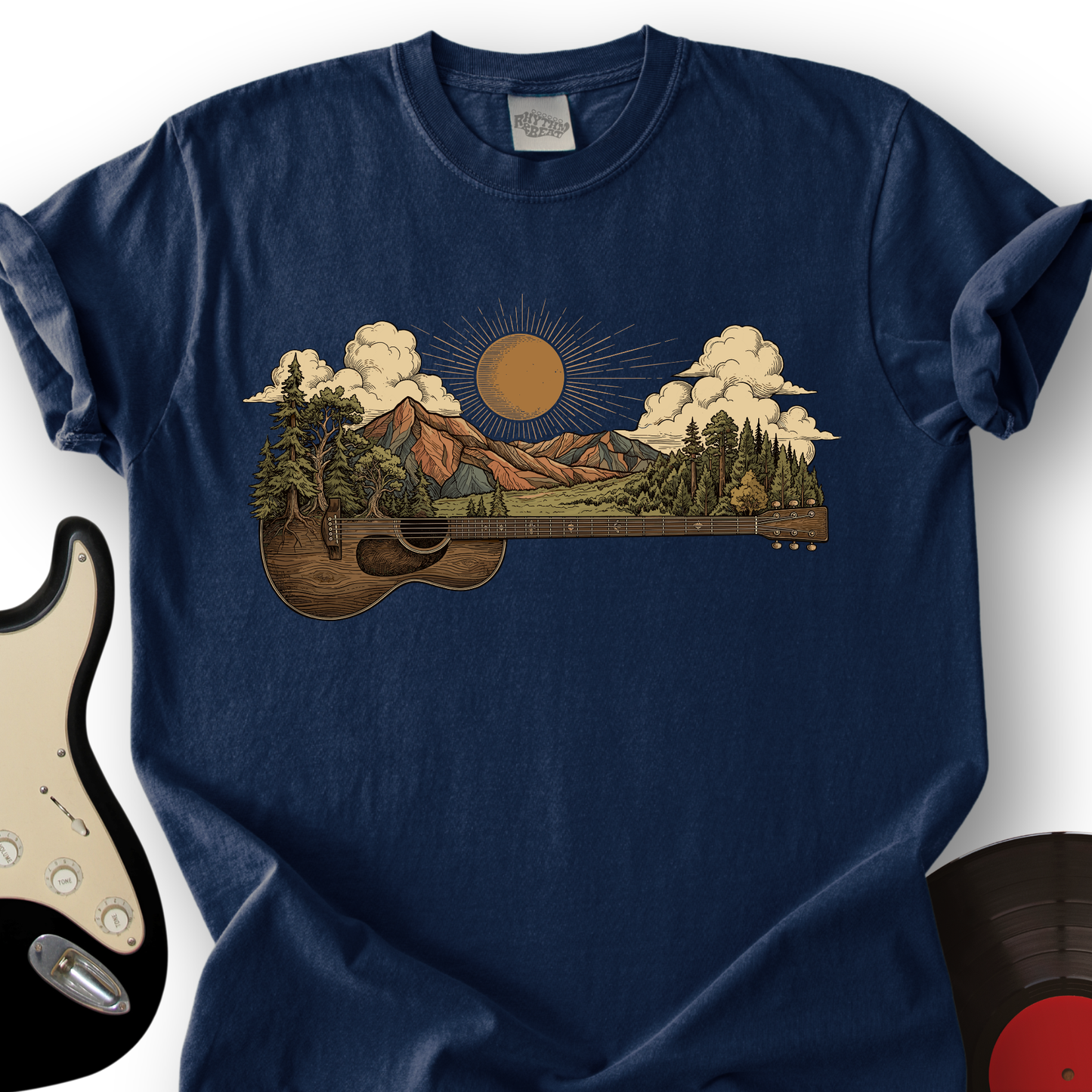 Guitar Landscape 2 T-Shirt