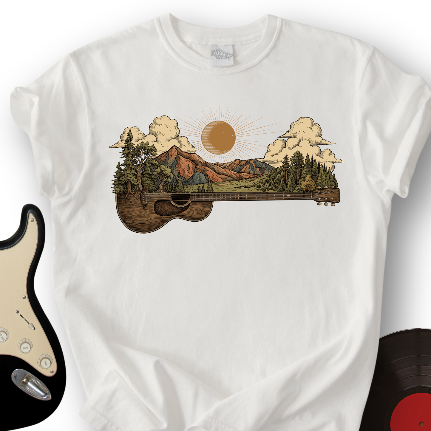 Guitar Landscape 2 T-Shirt