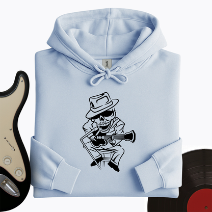 Skeleton Musician Hoodie