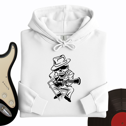 Skeleton Musician Hoodie