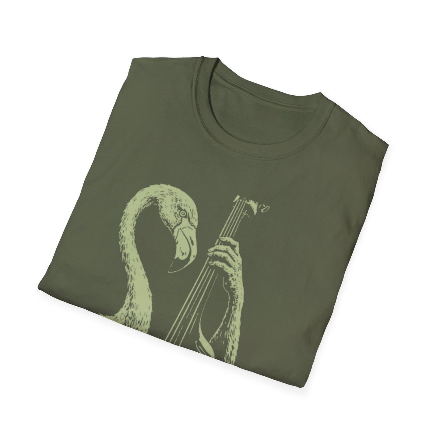 Flamingo Bassist T-Shirt