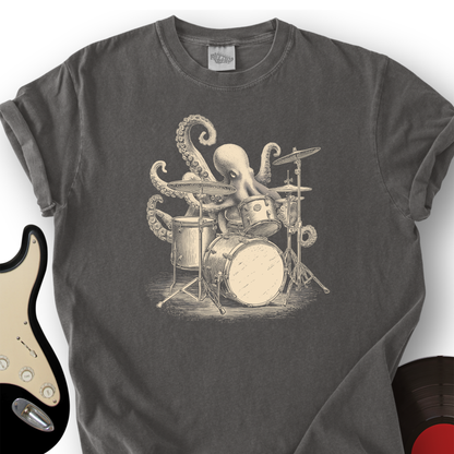Octopus Drummer T-Shirt