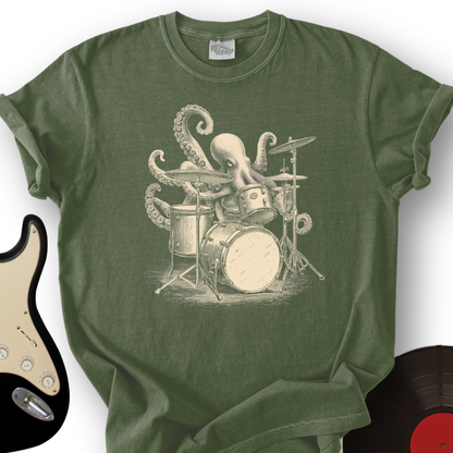 Octopus Drummer T-Shirt