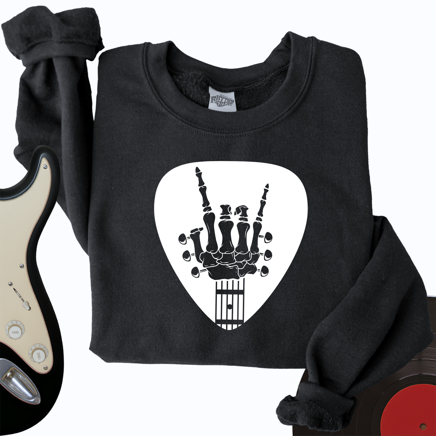 Skeleton Pick Crewneck