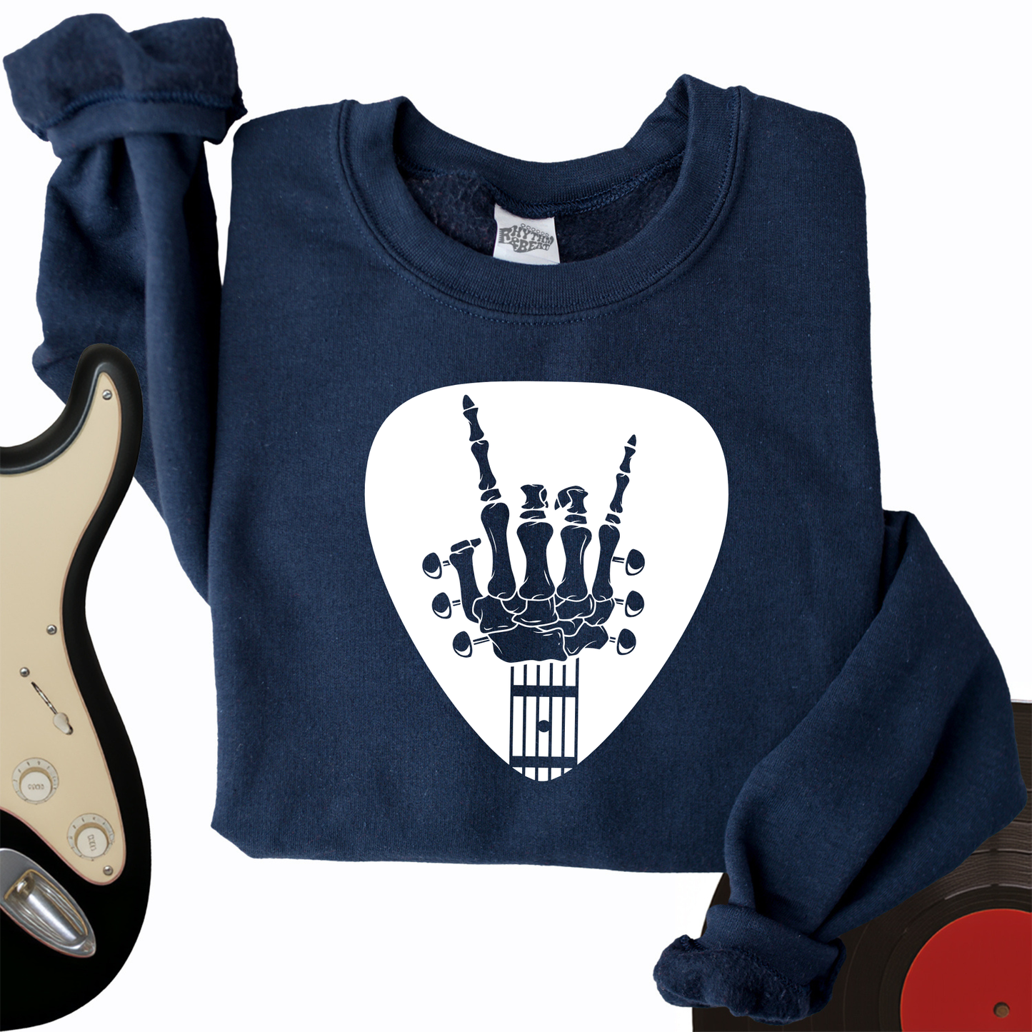 Skeleton Pick Crewneck