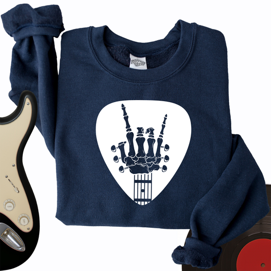 Skeleton Pick Crewneck