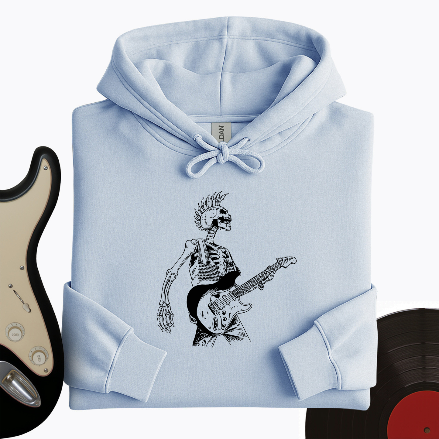 Skeleton Rocker Hoodie