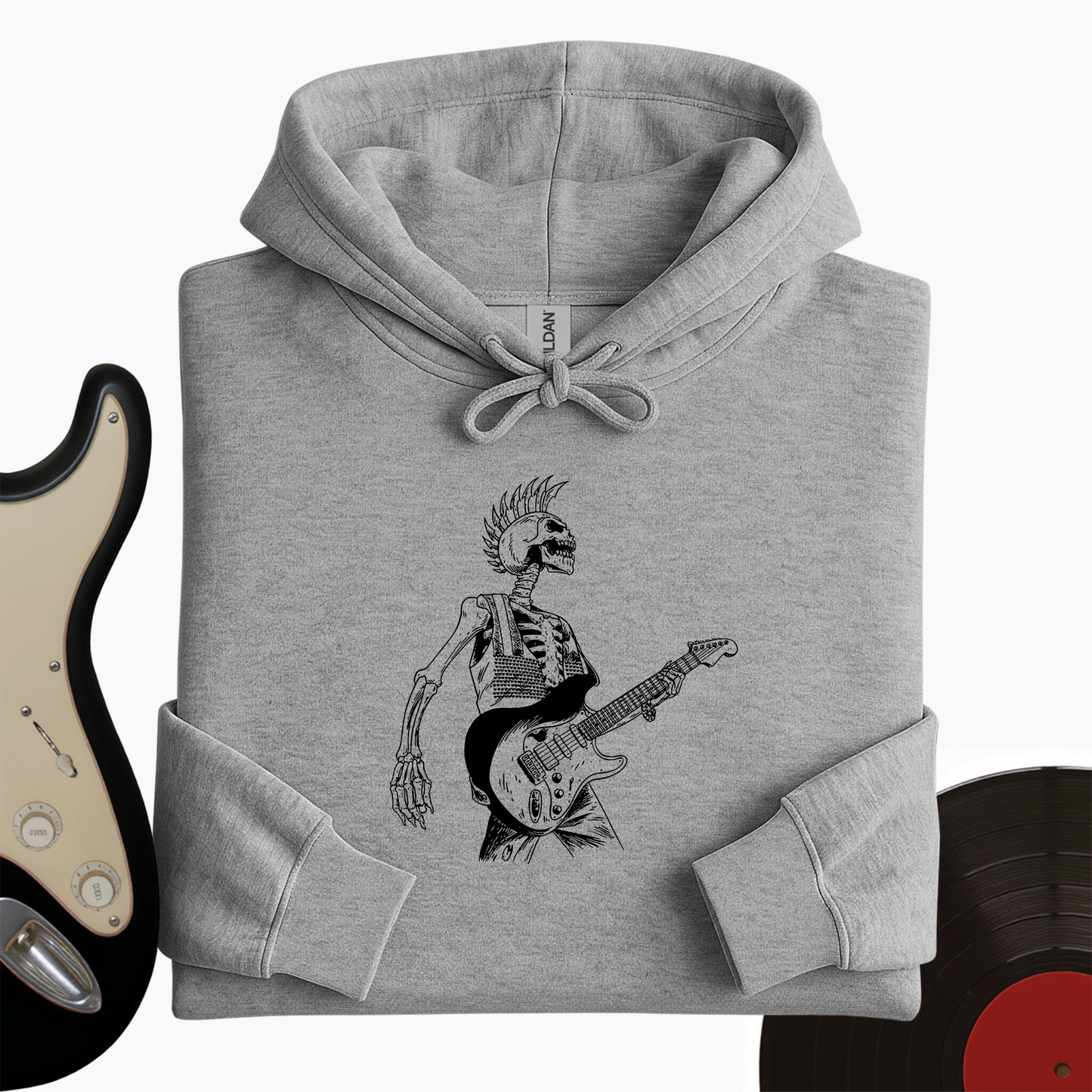 Skeleton Rocker Hoodie