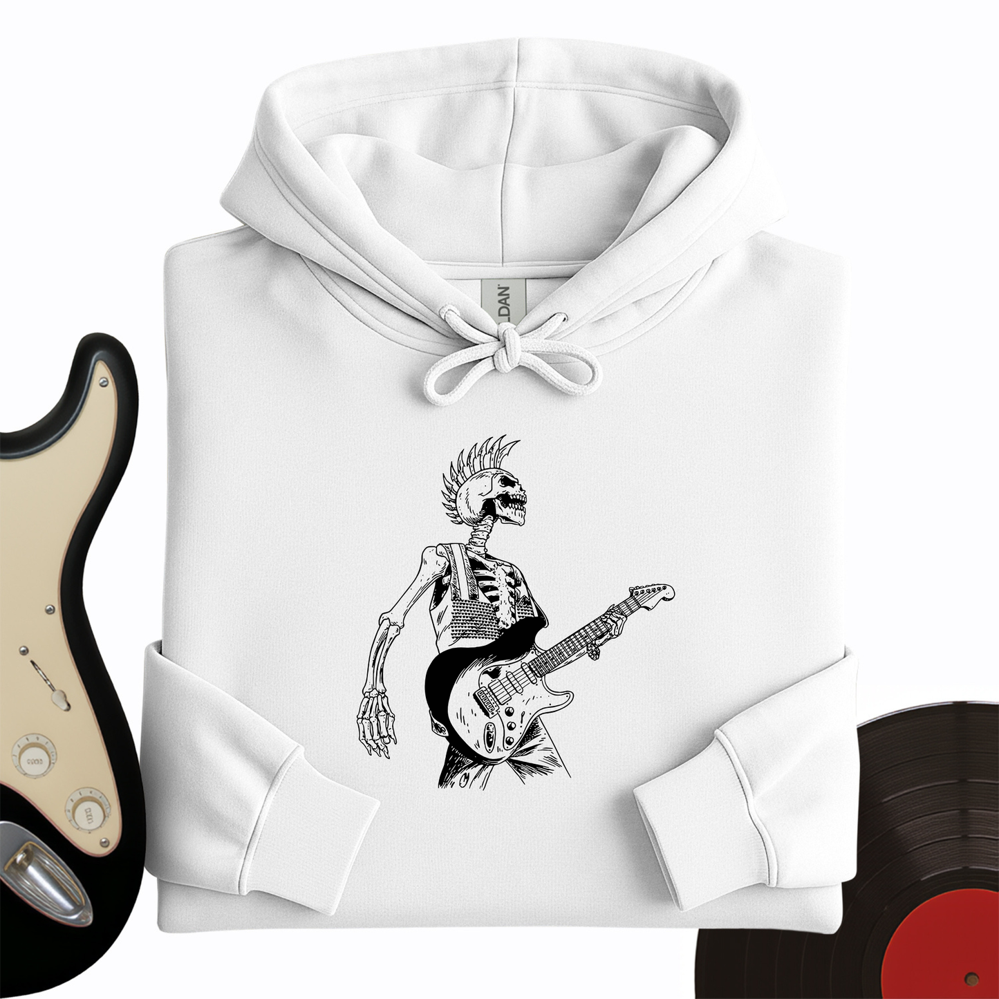 Skeleton Rocker Hoodie