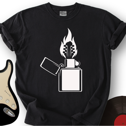 Fire Guitar T-Shirt
