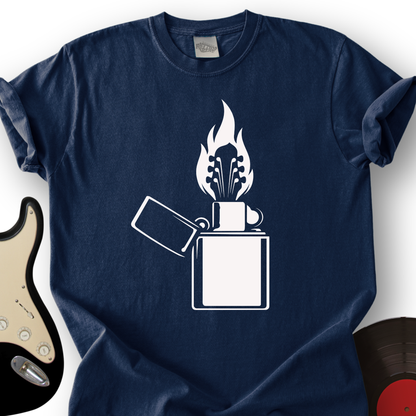Fire Guitar T-Shirt
