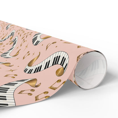 Piano Keys Wrapping Paper