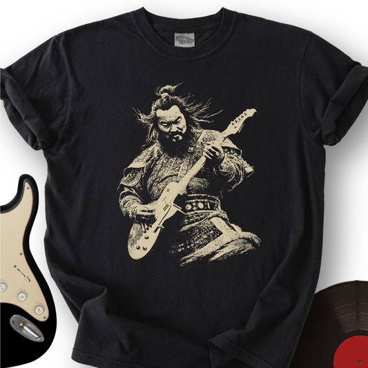 Genghis Khan Guitar T-Shirt