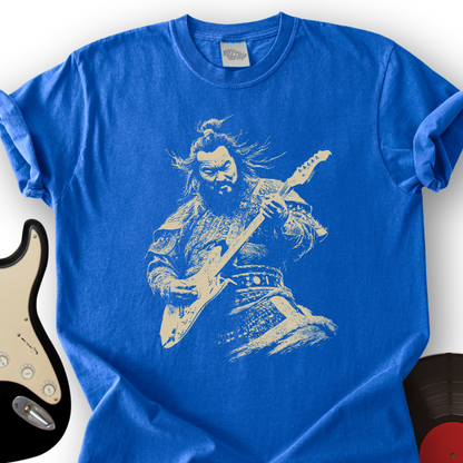 Genghis Khan Guitar T-Shirt