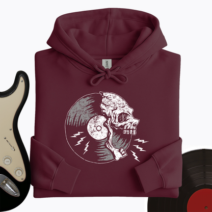 Skull Record Hoodie