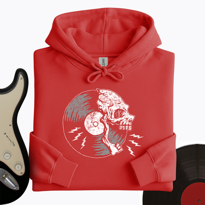 Skull Record Hoodie
