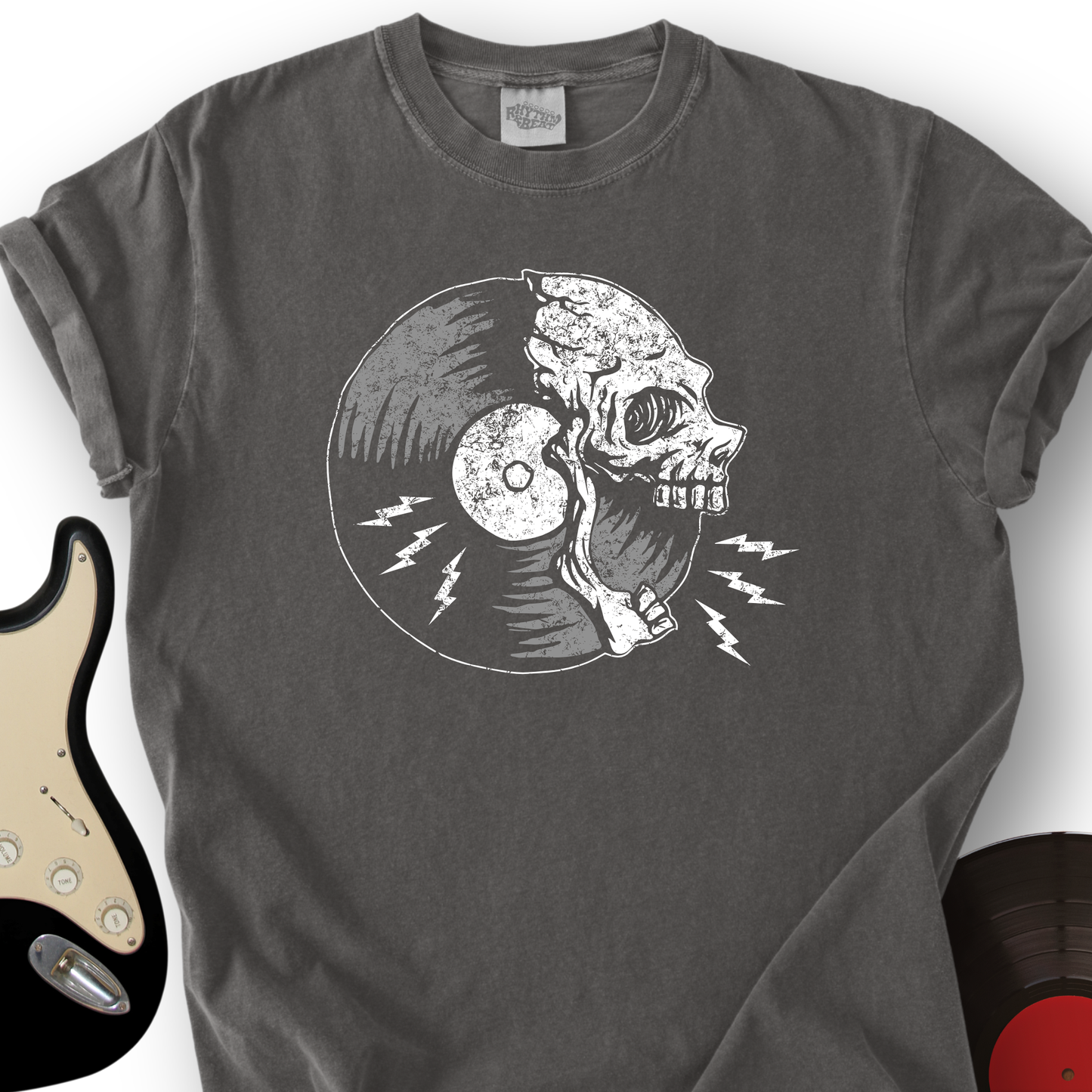 Skull Record T-Shirt