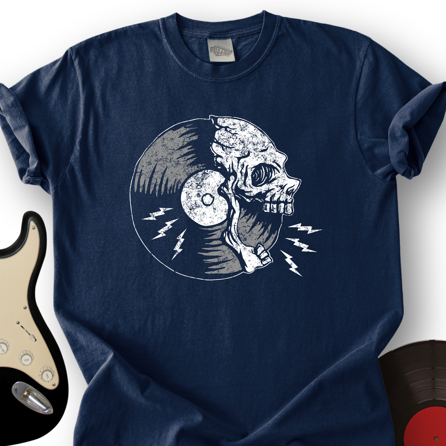 Skull Record T-Shirt