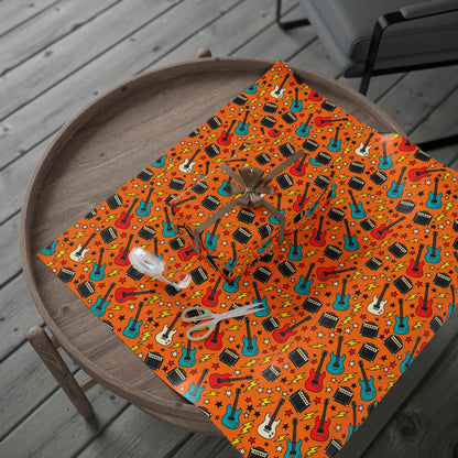 Guitar and Amp Rock Wrapping Paper