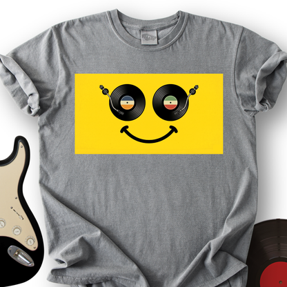 Smiling Vinyl T-Shirt