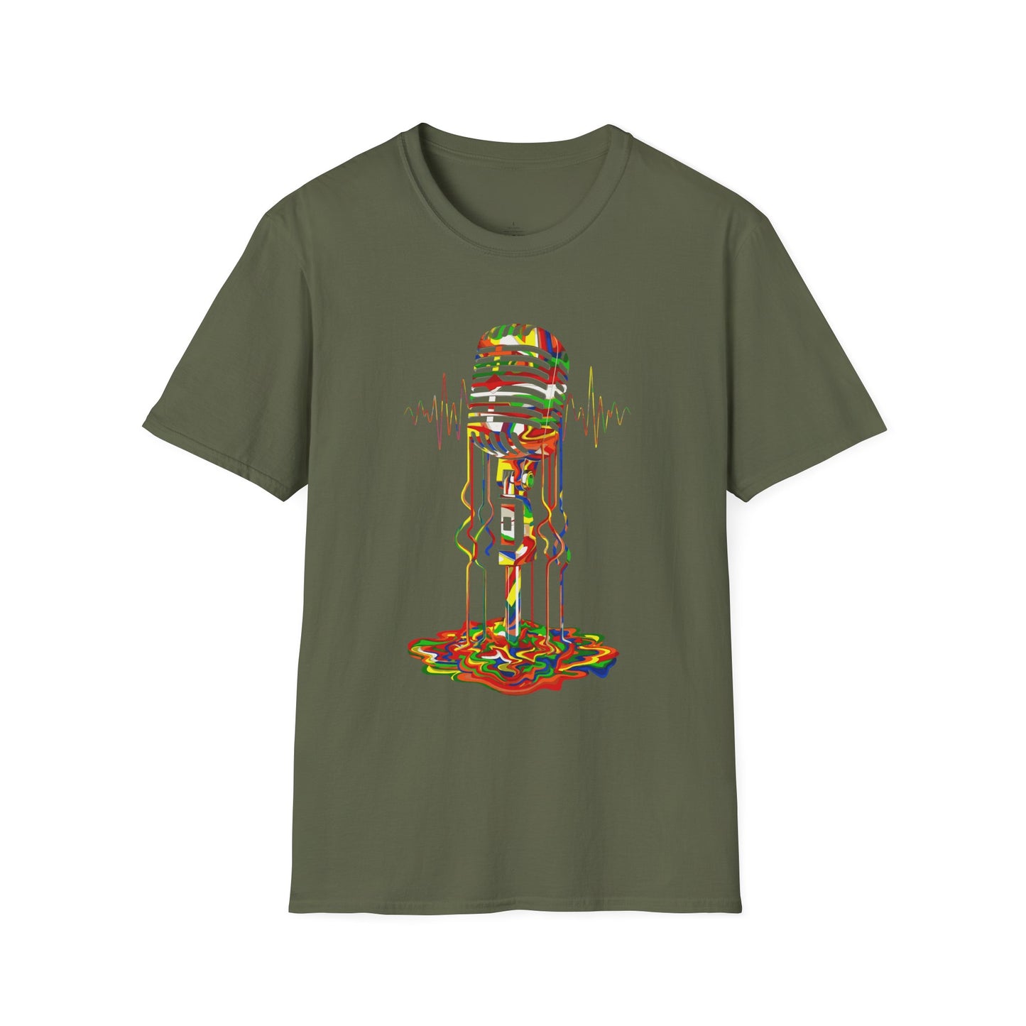 Melting Microphone T-Shirt