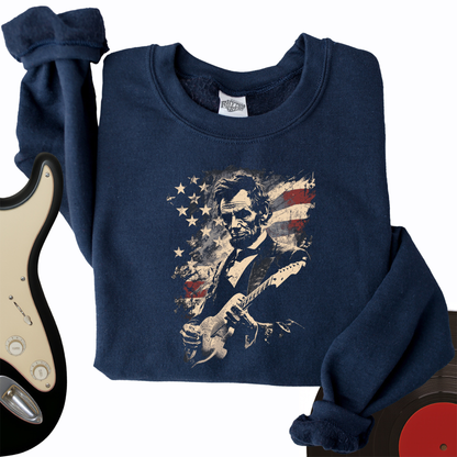 Lincoln Flag Crewneck