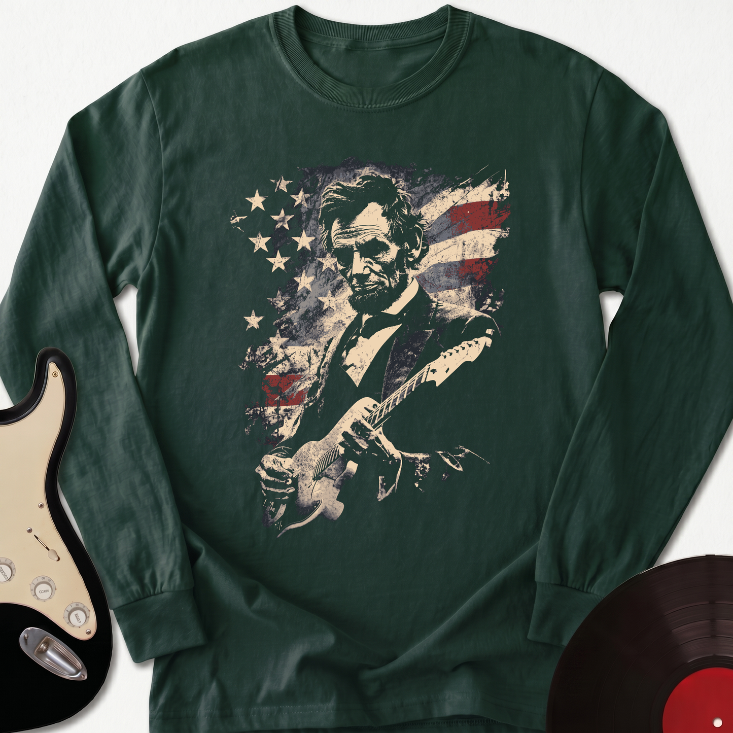 Lincoln Flag Long Sleeve