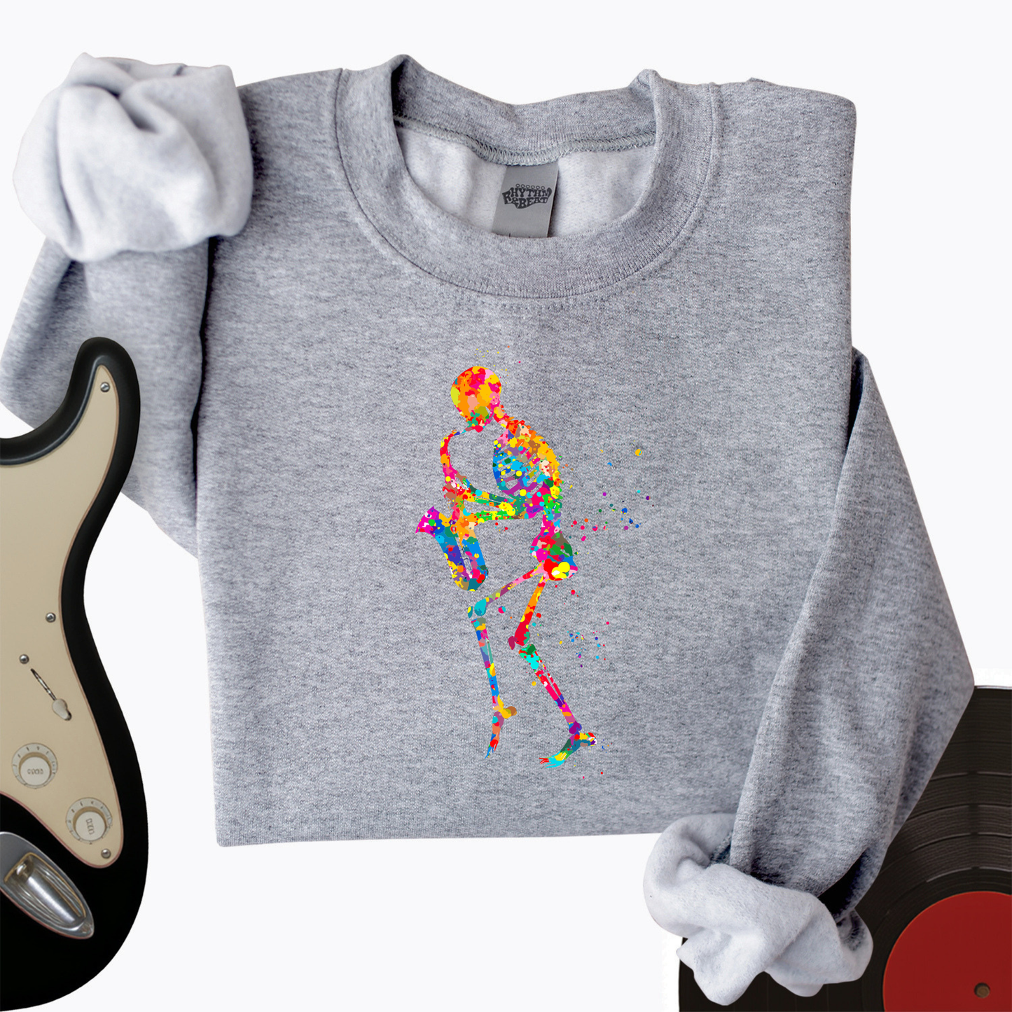 Colorful Souls Sax Crewneck