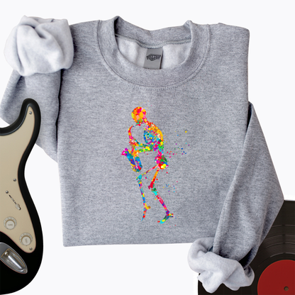 Colorful Souls Sax Crewneck