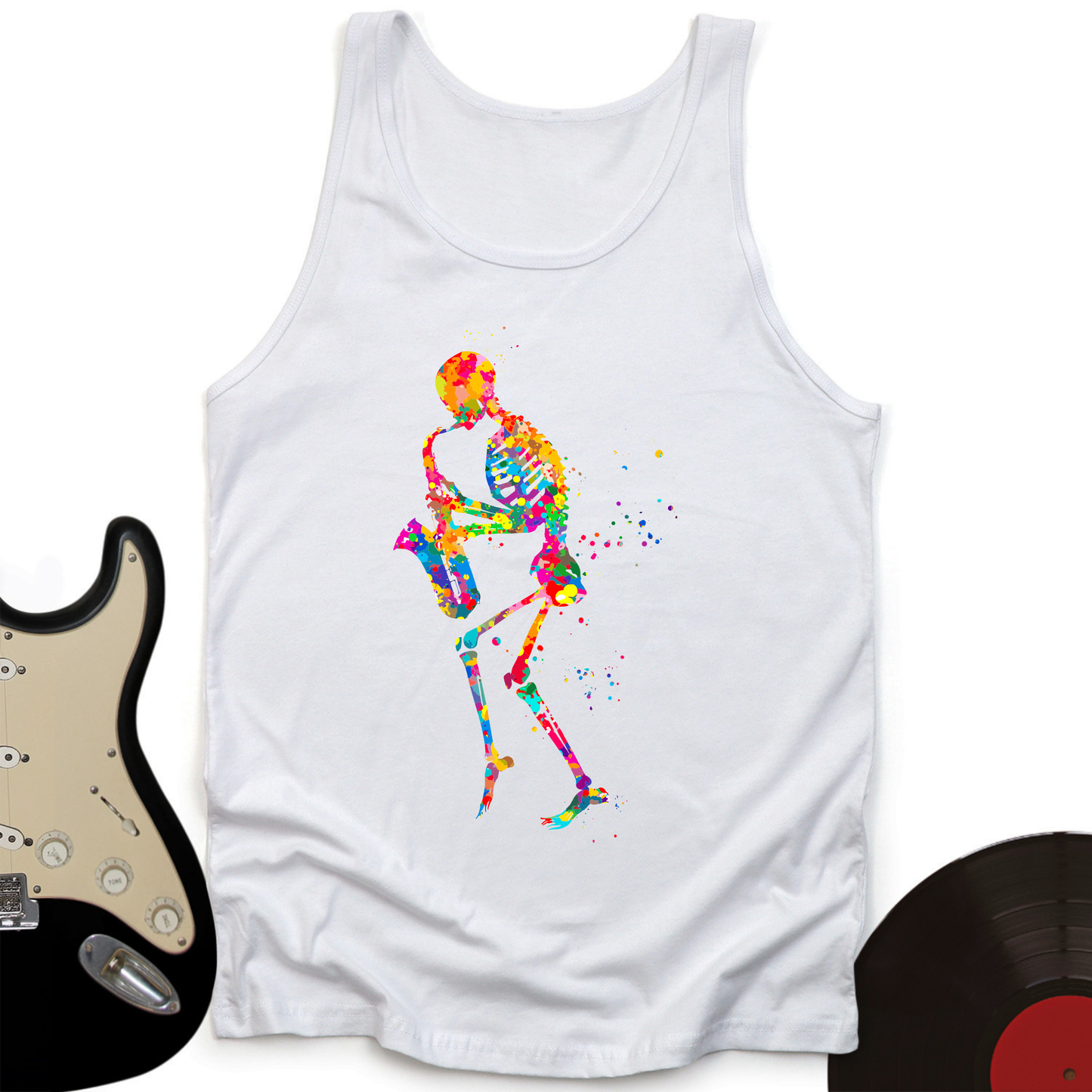 Colorful Souls Sax Tank Top