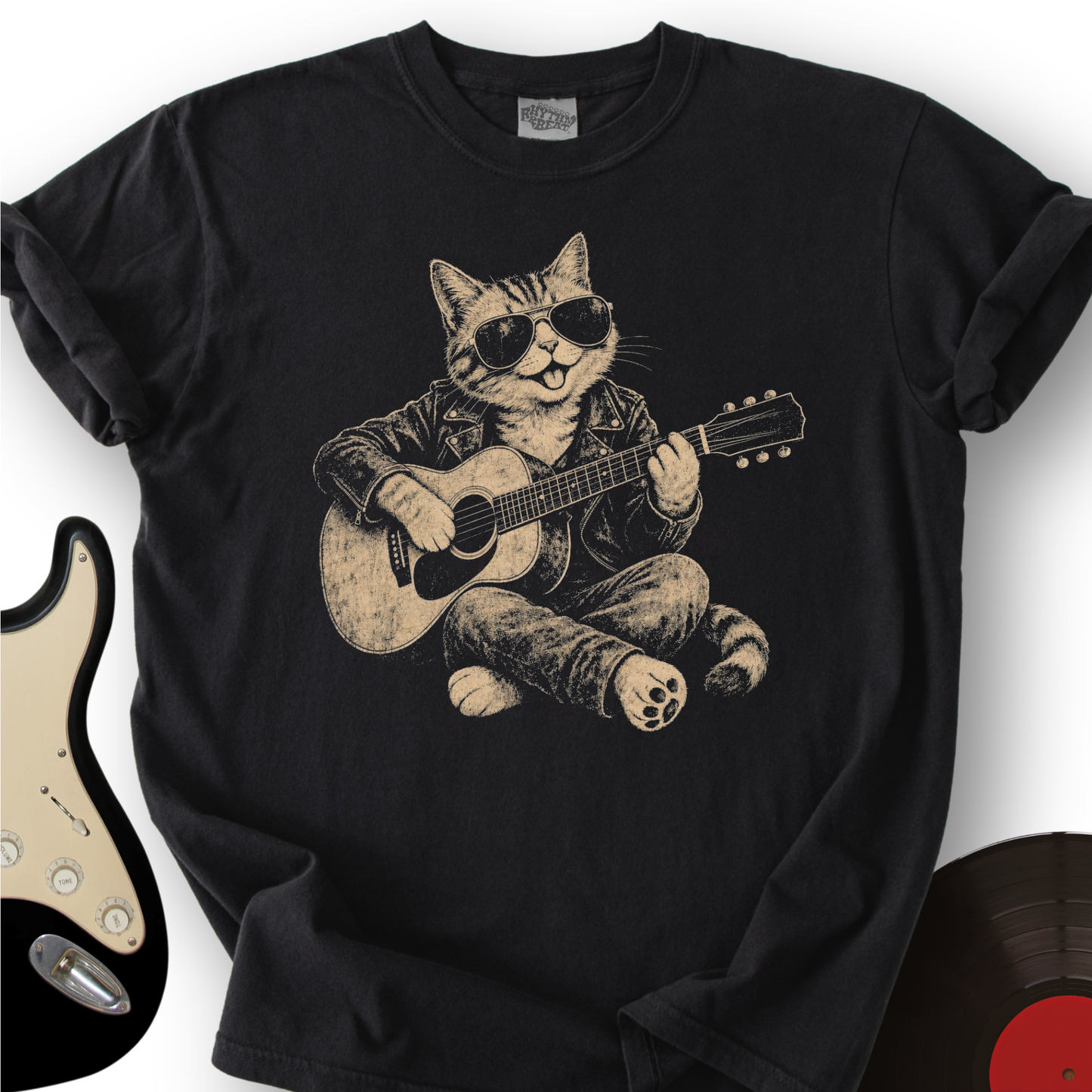 Purrfect Riffs T-Shirt