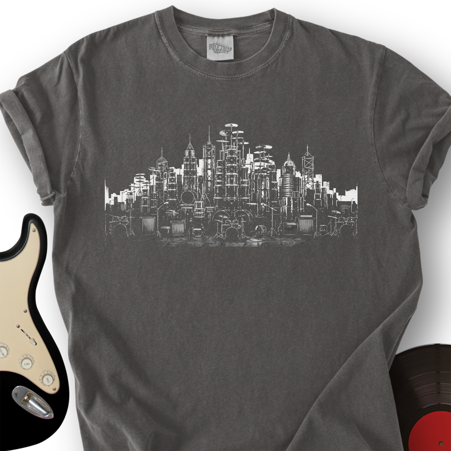 City Drum Kit T-Shirt