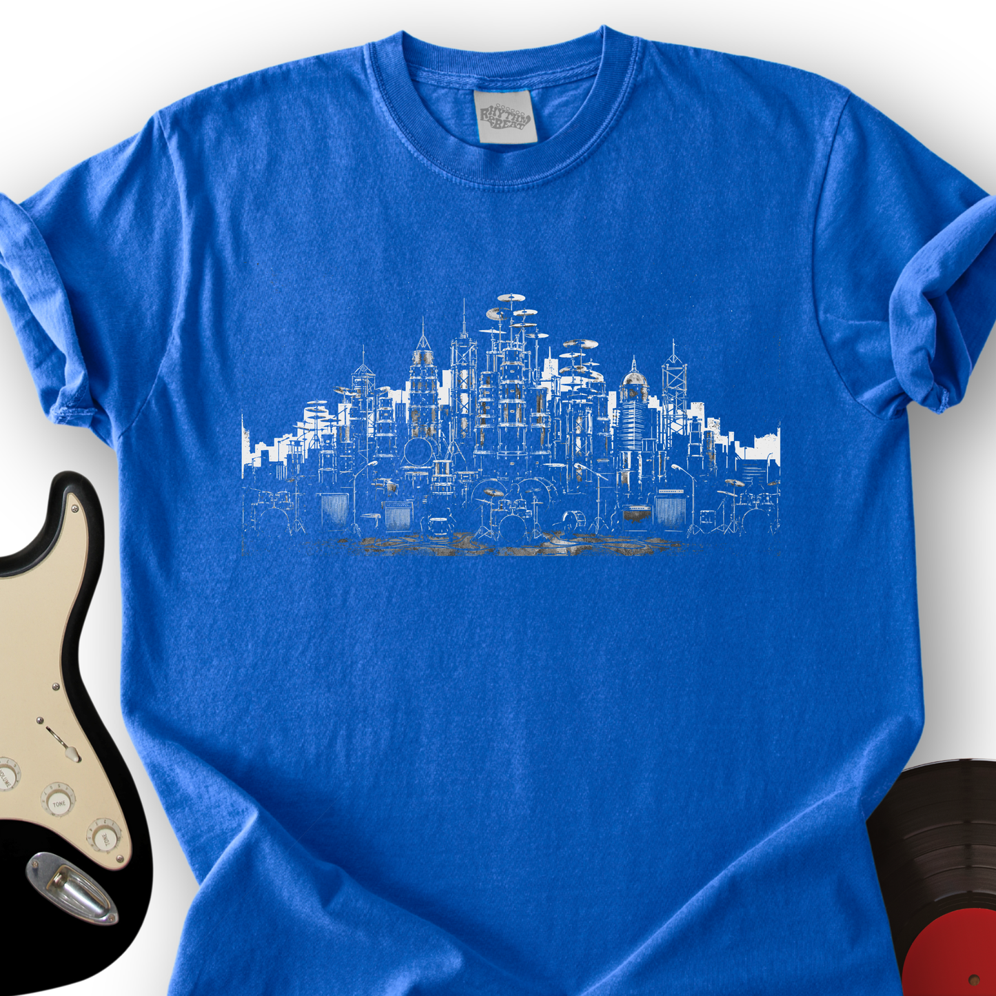 City Drum Kit T-Shirt