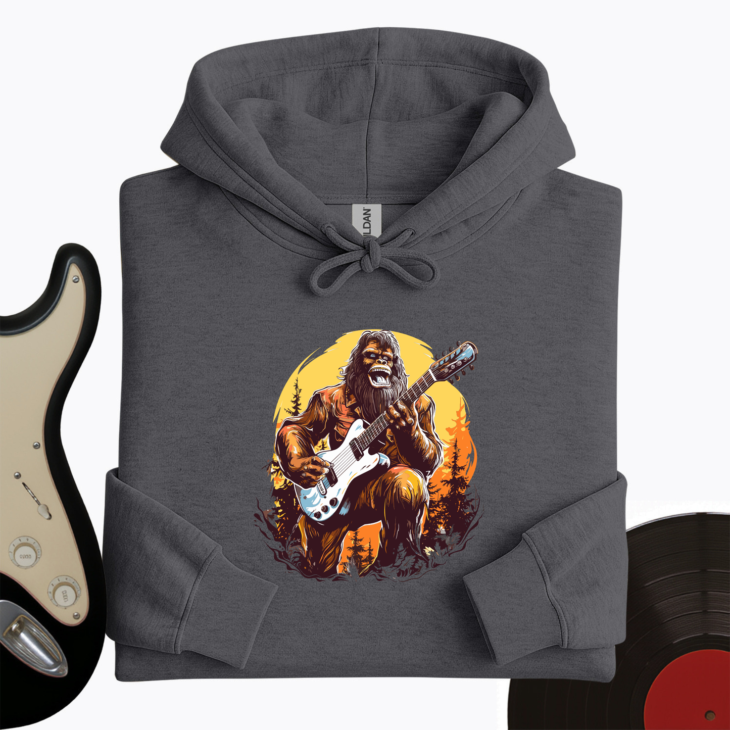 Bigfoot Shredding Hoodie