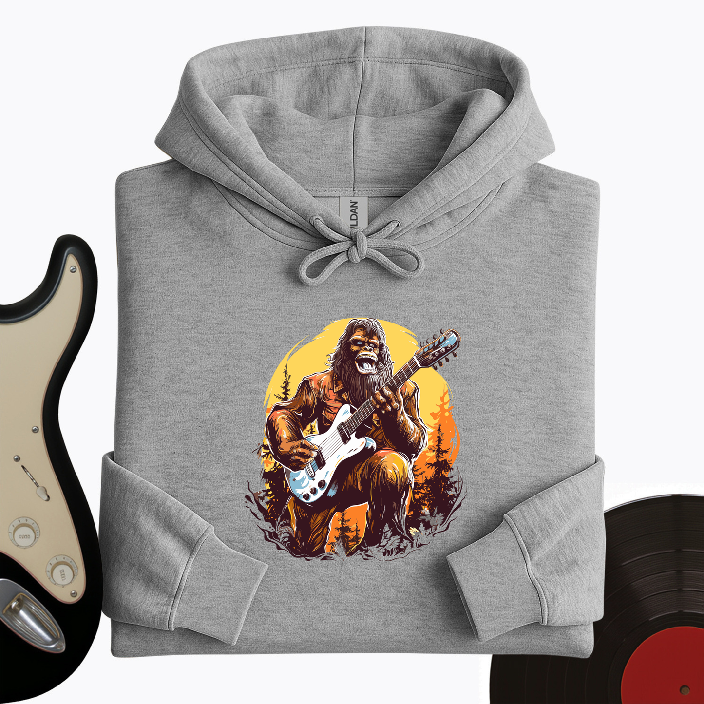 Bigfoot Shredding Hoodie