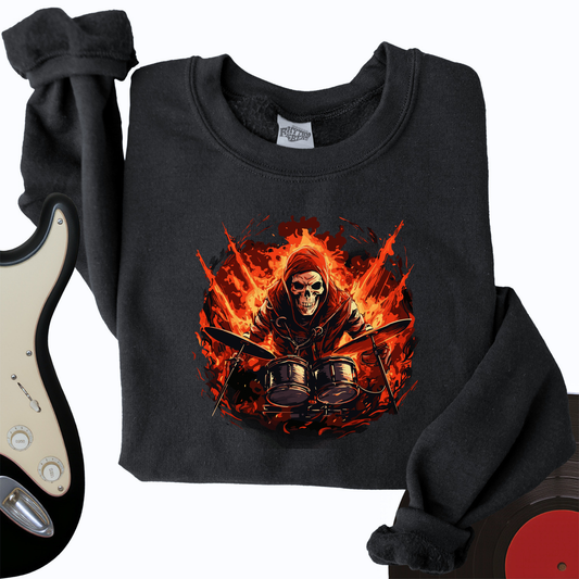 Diablo's Drummer Crewneck