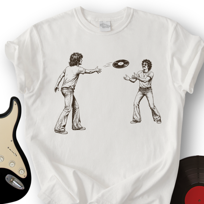 Frisbee Vinyl T-Shirt