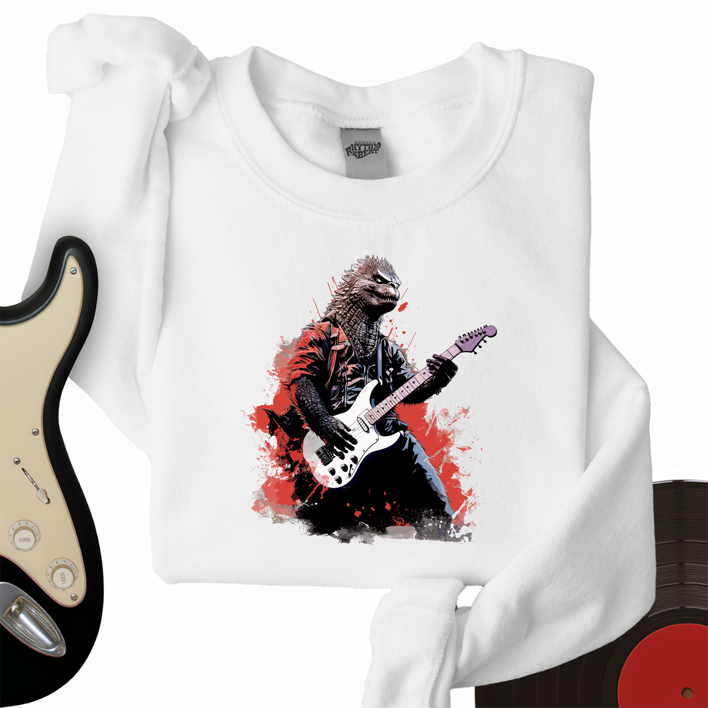 Dino Lead Guitarist Crewneck
